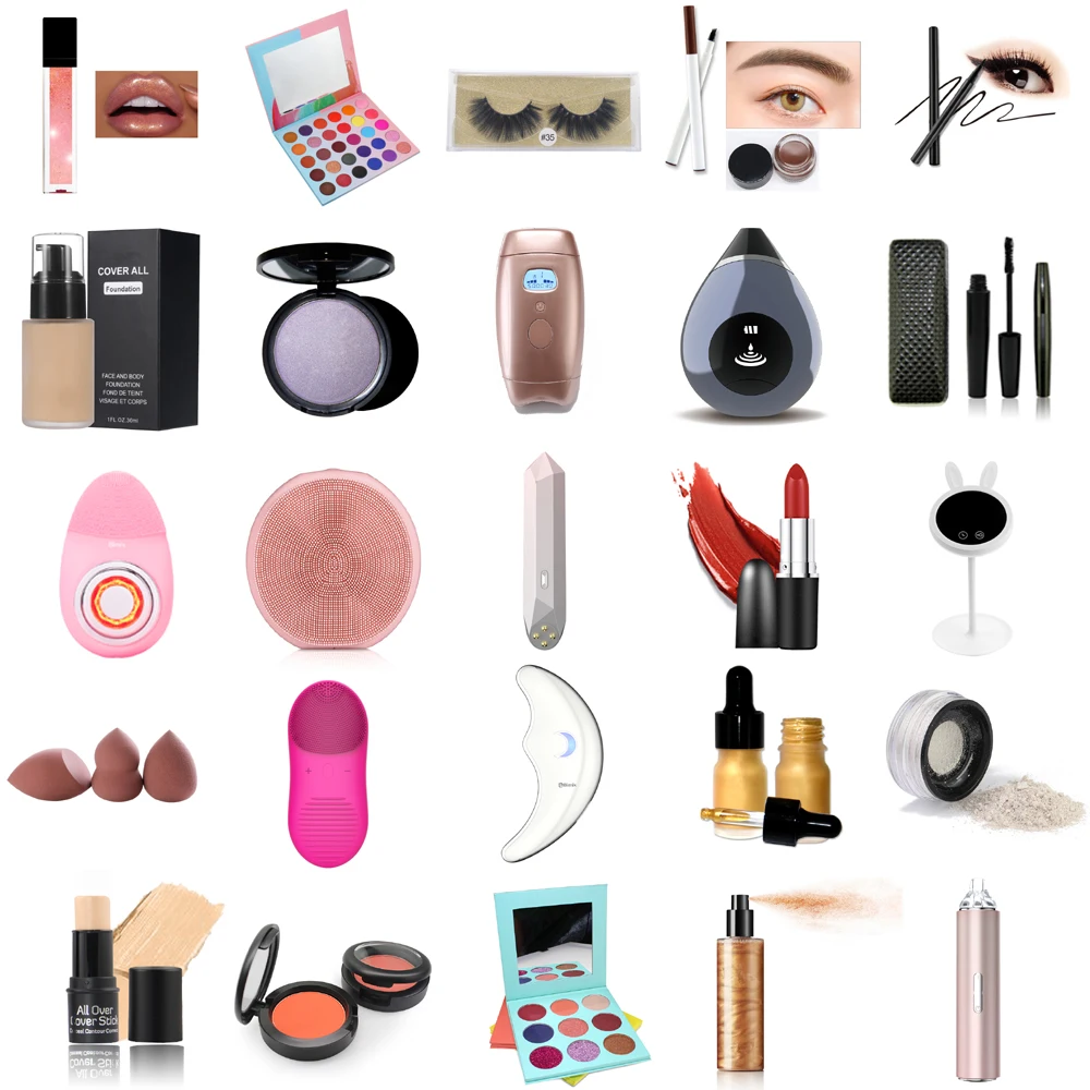 6 color make-up cosmetics no logo makeup private label concealer palette for black skin