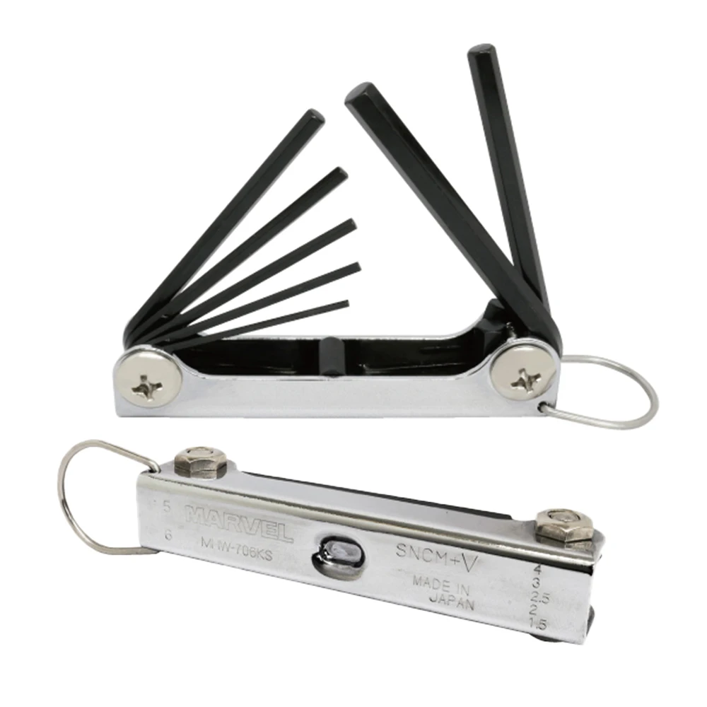 MARVEL MHW-706KS Knife Type Hexagonal Spanner Mini Hex Key Wrench Set