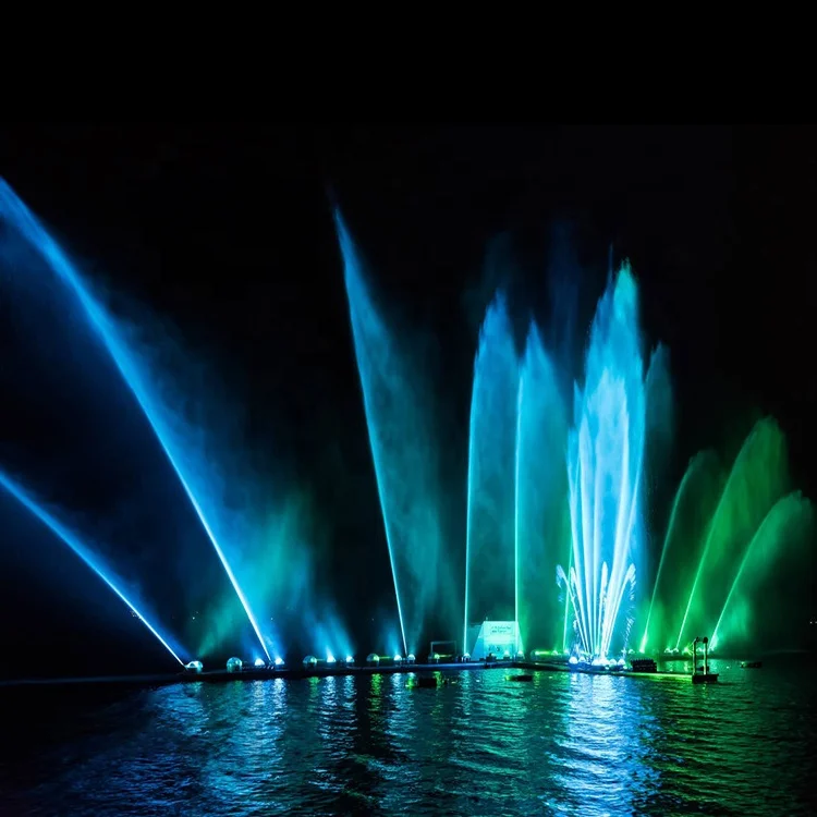 Diverse Changes Pond Floating Fountain Water Fountain Outdoor with Various Water Types