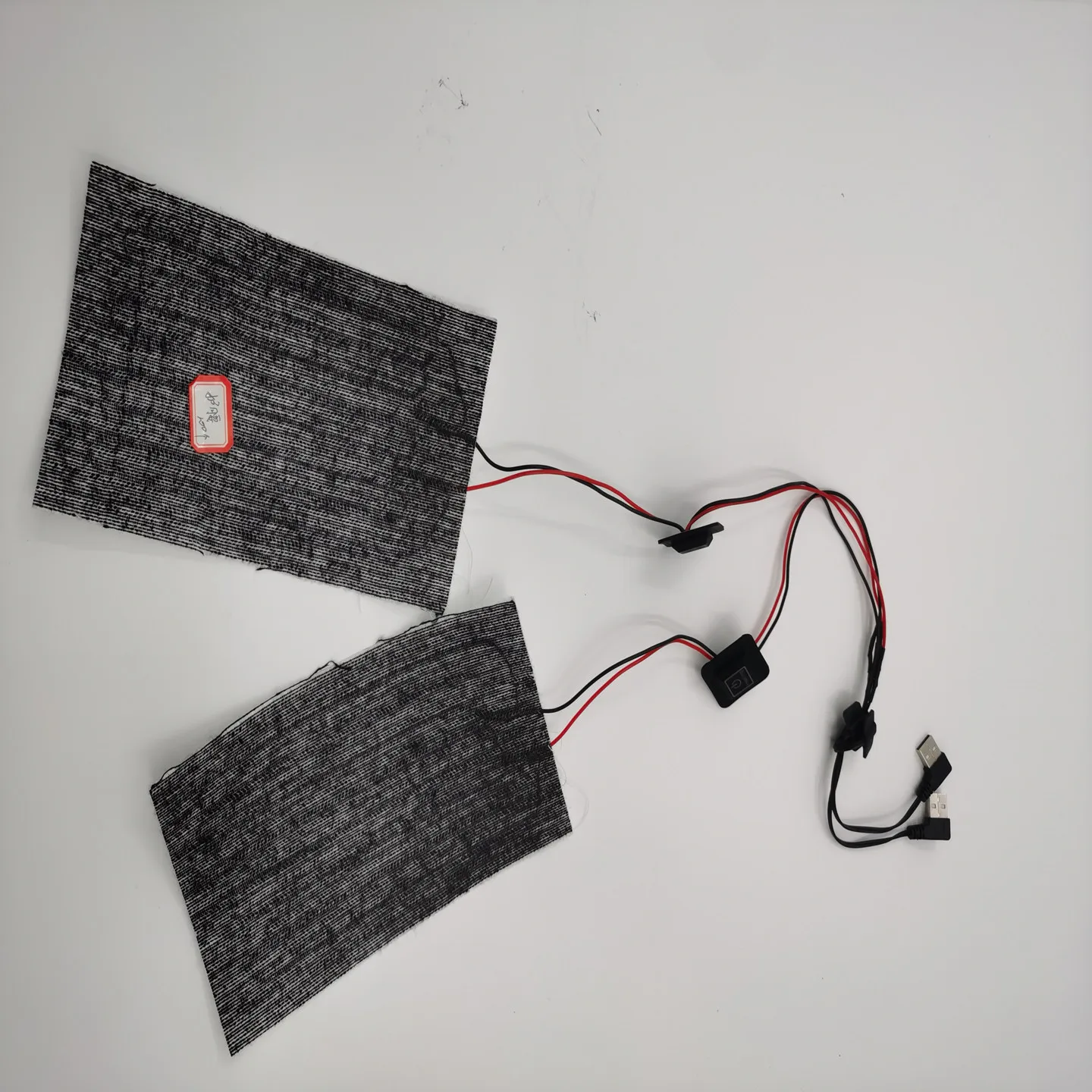 Электрические греющие подушки с USB-батареей китайская профессиональная фабрика 12 В/7 4 В/5 В нагревательные капюшоном для зимней куртки черного цвета
