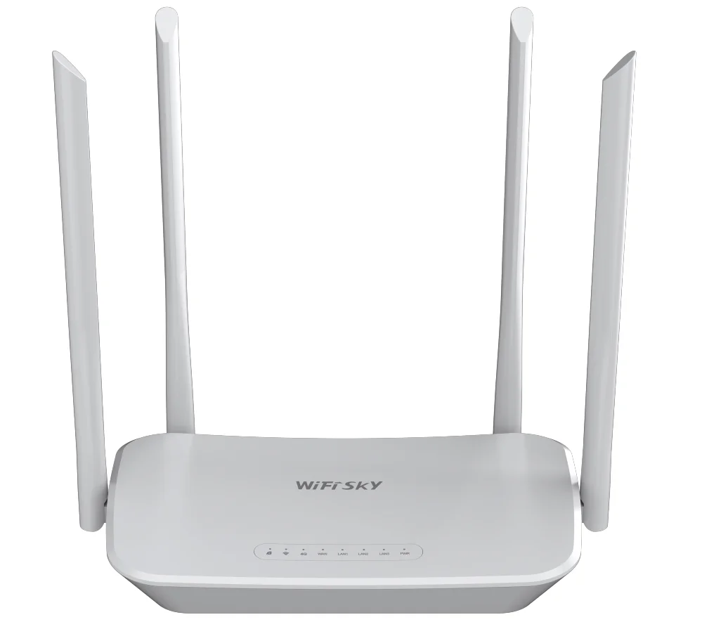 300Mbps 4G LTE CPE Router WS-R640 Support OpenWRT Wifisky Plug and Play