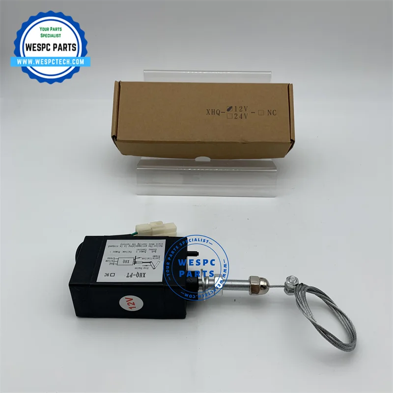  Высокое качество XHQ-PT 12V 24V дизельный двигатель части генератор мощности для запорного клапана Электромагнитный клапан отключения топлива отрезать остановочный соленоид