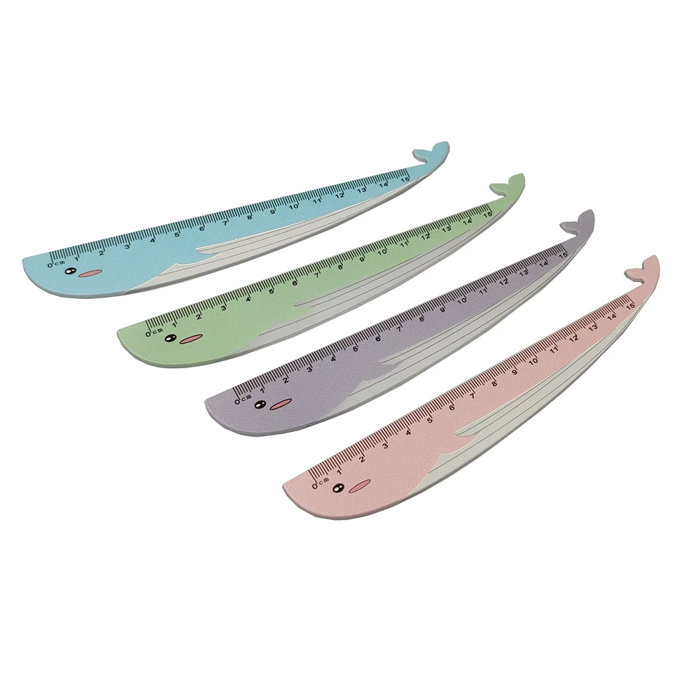 Креативная пластиковая линейка в форме Кита для детей и