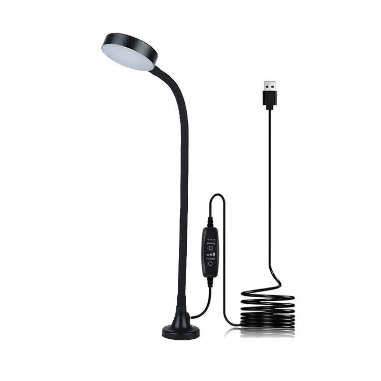 Portable USB Powered Dimming Timer Flexible LED Working Light Magnetic Lamp For Sewing Machine