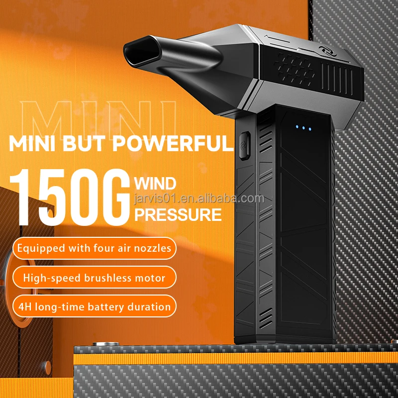 Jarvis Electric Air Duster and blower machine X3 MINI Air Duster mini turbo jet fan compress air duster &mini blower for BBQ
