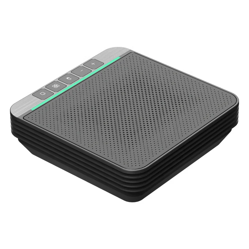 
MP200W wholesale factory price gray black silver color wireless connection conference microphone speakerphone 