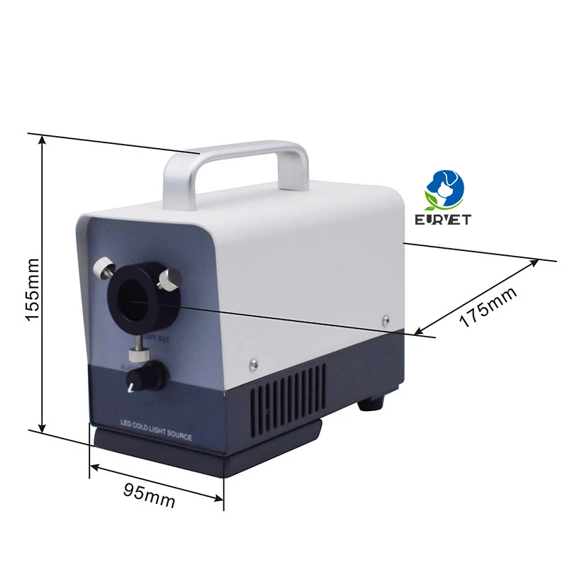 EUR VET Exclusive Microscope Side Lighting industry Cold Light Source Cold Light Source With Low Temperature