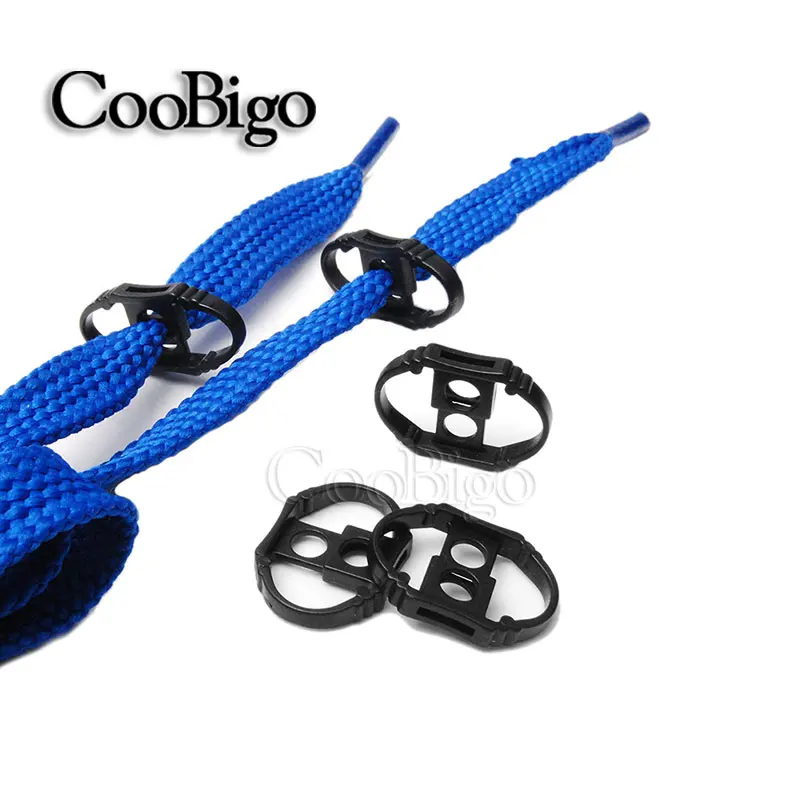 Пластиковый шнур слайдер шнурок зажим шнур замок конец симметричный стопор для шнурка рюкзак ремешок сумки DIY аксессуары