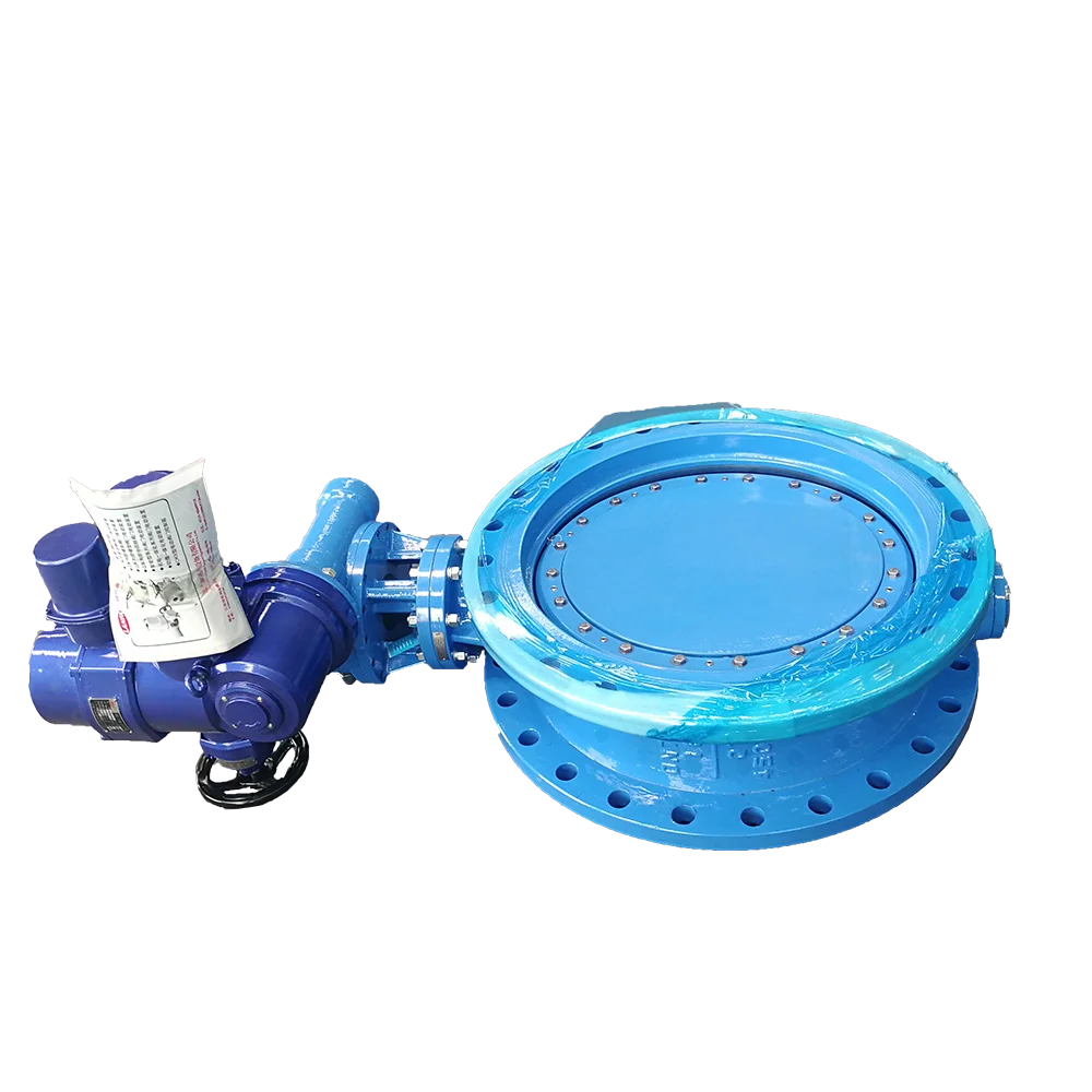 Double eccentric soft sealing flange butterfly valve hydraulic engineering butterfly valve China valve