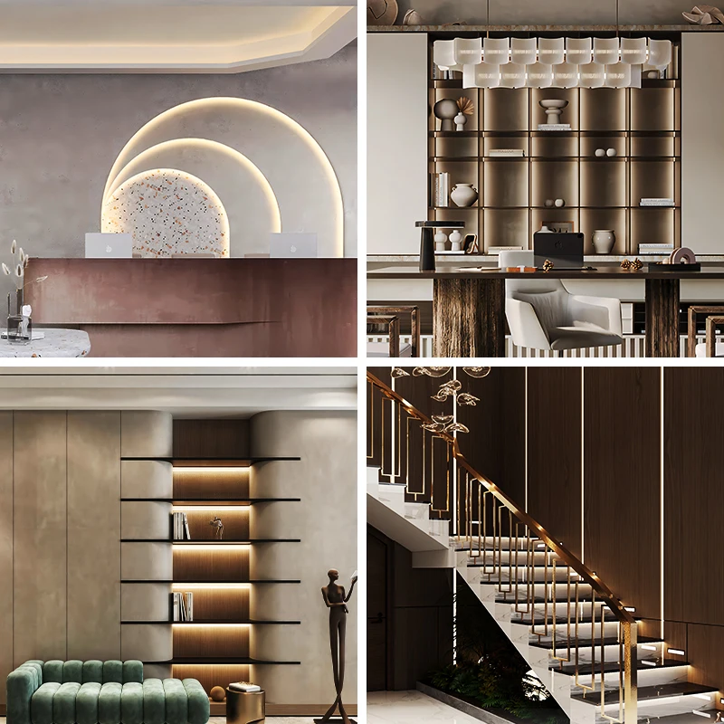 17*7A For LED Stripes Al Strip Light Aluminum Milky Frosted Clear Cover Lighting LED Profiles