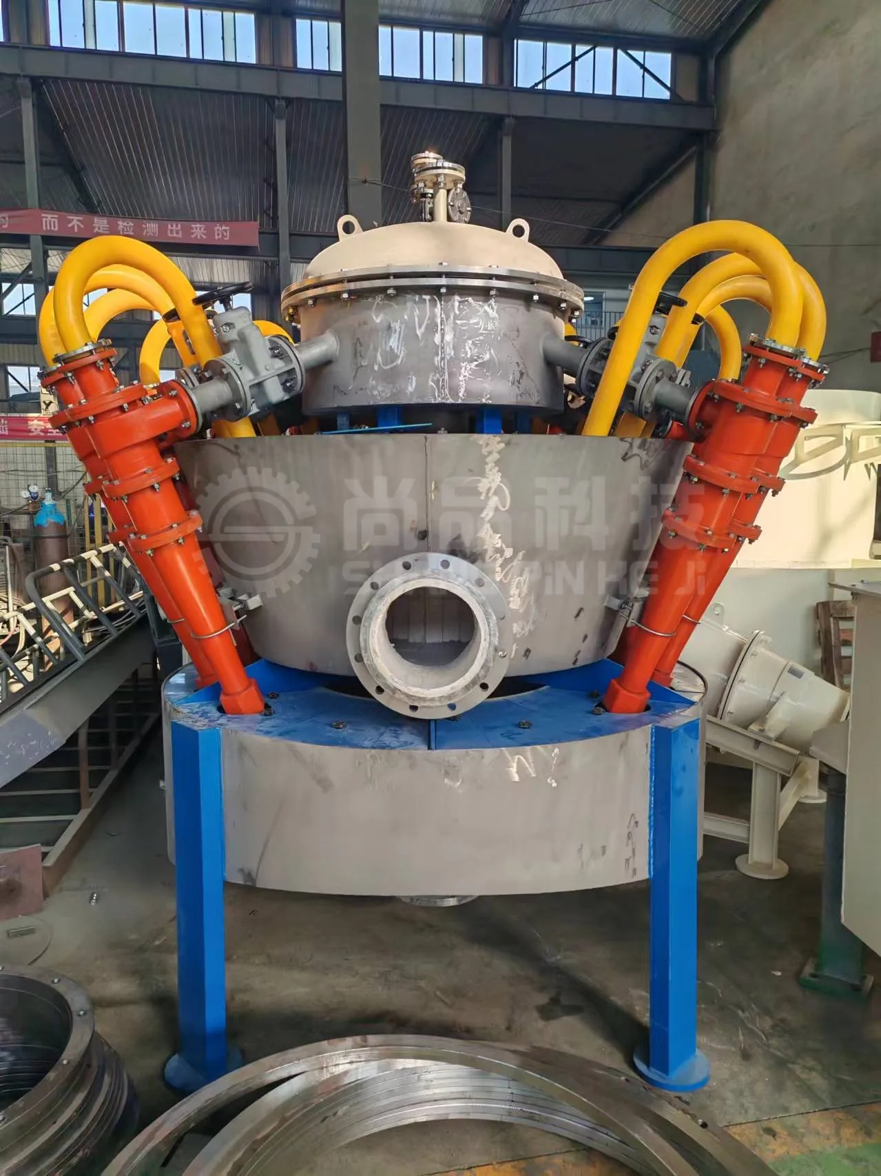 New Stainless Steel Hydrocyclone Separators with Wear-Resistant Polyurethane Cyclone Flotation Separator for Mineral Ore Use