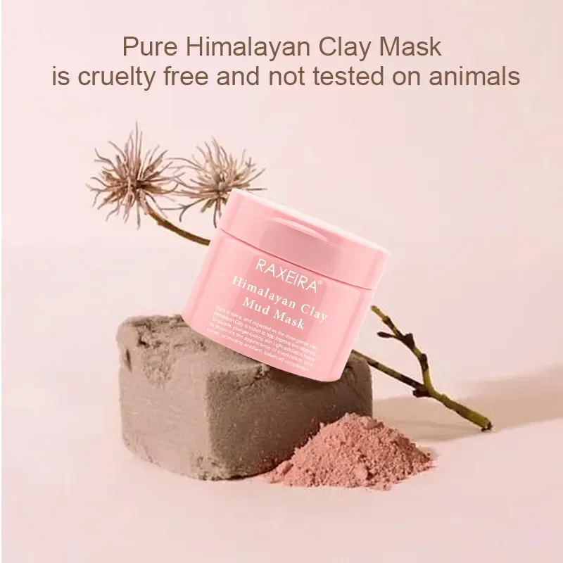 Hot Sale Himalayan Clay Mud Mask  Improve Acne Purifying Cleansing Whitening Chinese Facial Clay Mud Mask Facial Masks Skin Care
