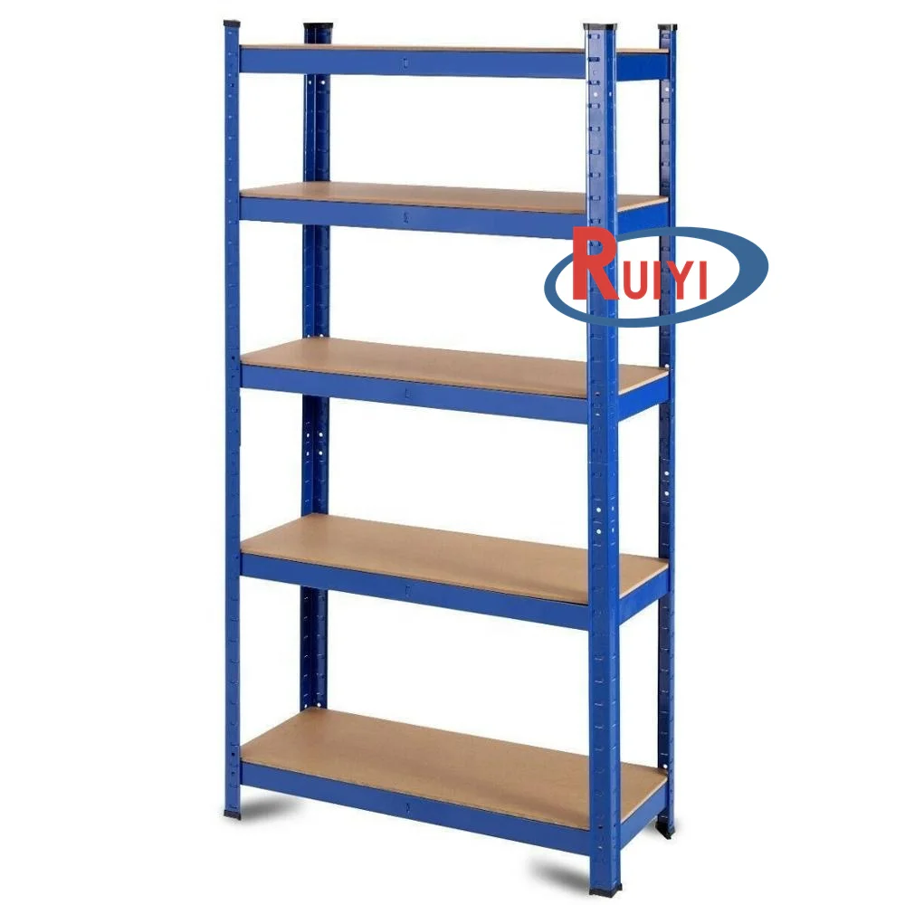 Multi Use Storage Metal Shelves HEAVY DUTY RACK Adjustable Muscle Iron 5 Levels