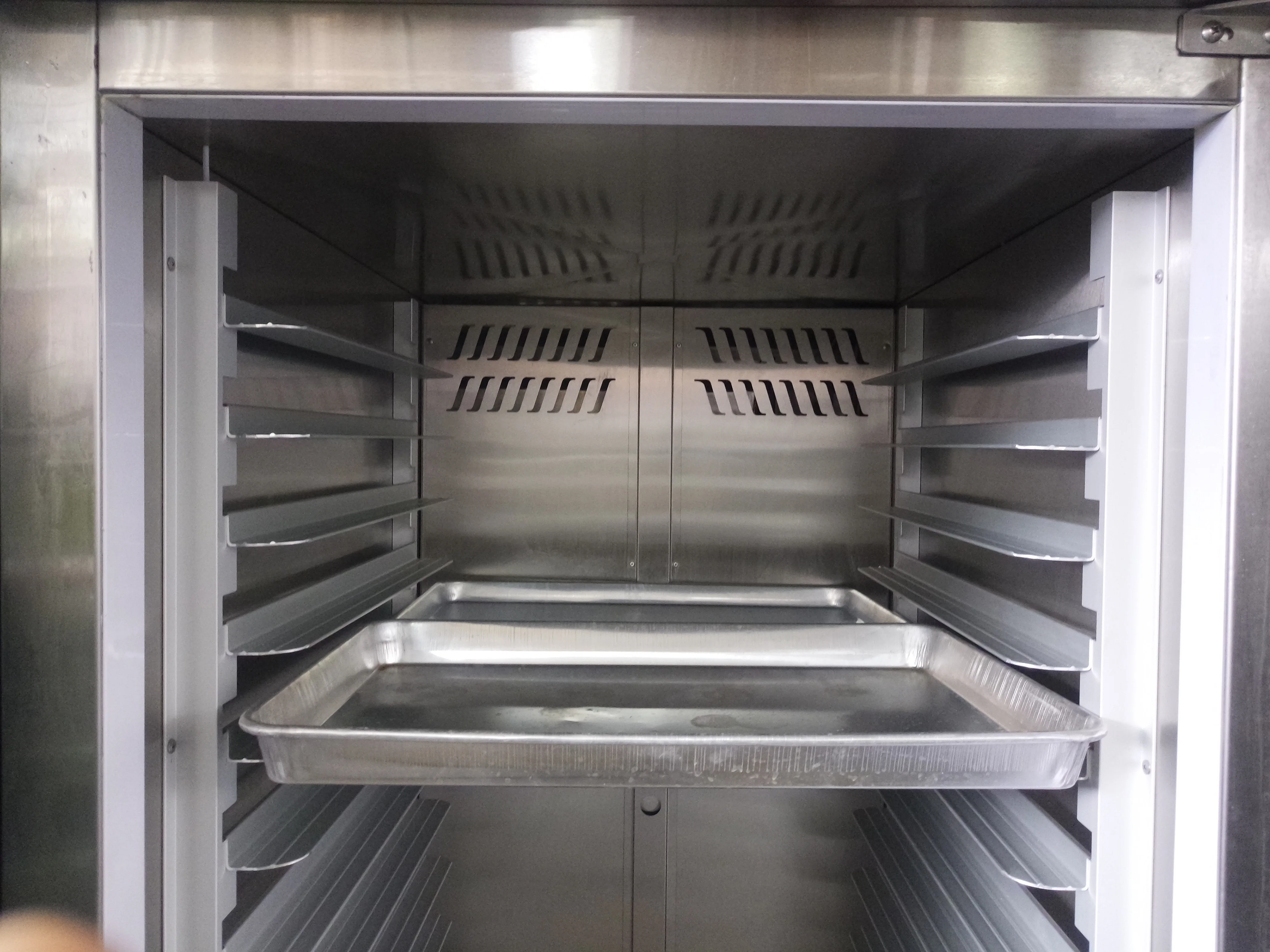 WFF-16B  Stainless Steel 201 16 Trays Single Door Fermentation/fermenting Equipment/Proofer