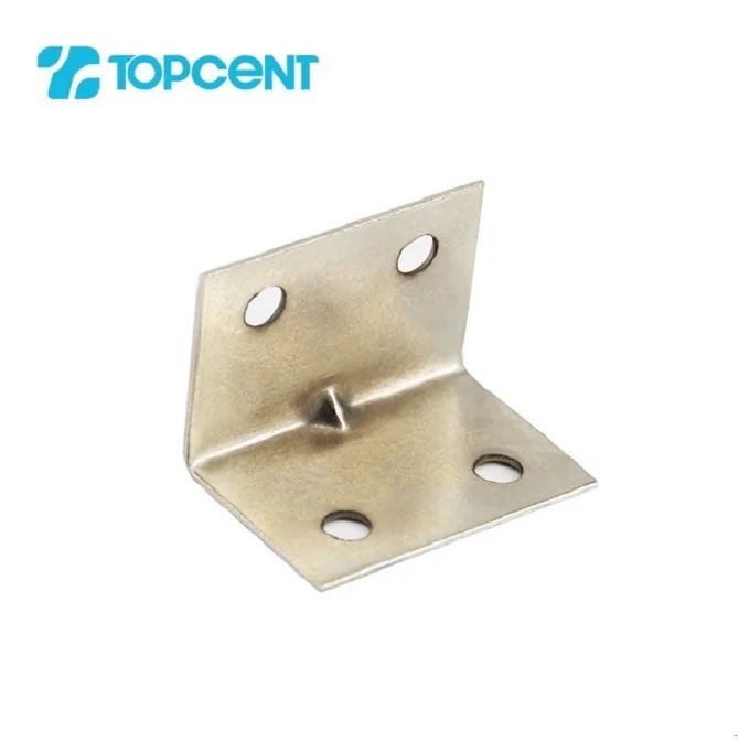 Topcent Hot Sale Factory Custom Steel Corner Bracket Cabinet Wardrobe Furniture Assembly Office Furniture Hardware Bracket