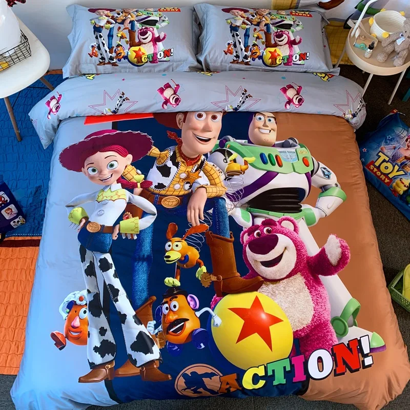 Wholesale Hot Sale Printed Kids Star Luxury Bedding Sets Luxurious Duvet Cover Set