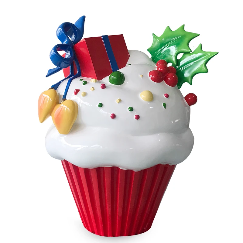 Shopping Center Custom Design Promotional Decorative Resin Ice Cream