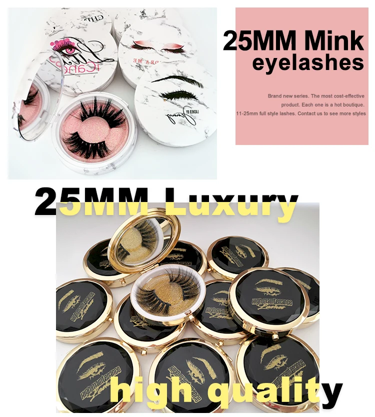 3d False Mink Eyelashes Magnetic Eyeliner Lashes Liguid Eyeliner