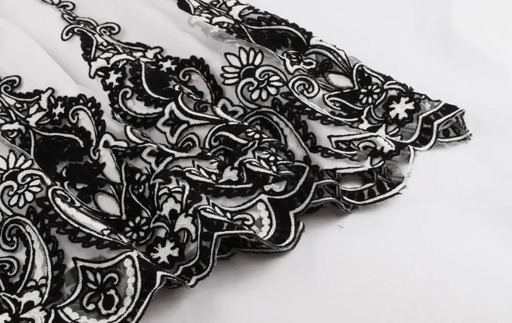 Logo Print Fast Delivery Lady Boutique Clothing Top Fashion Embroidery Stage Performance Wear Dress