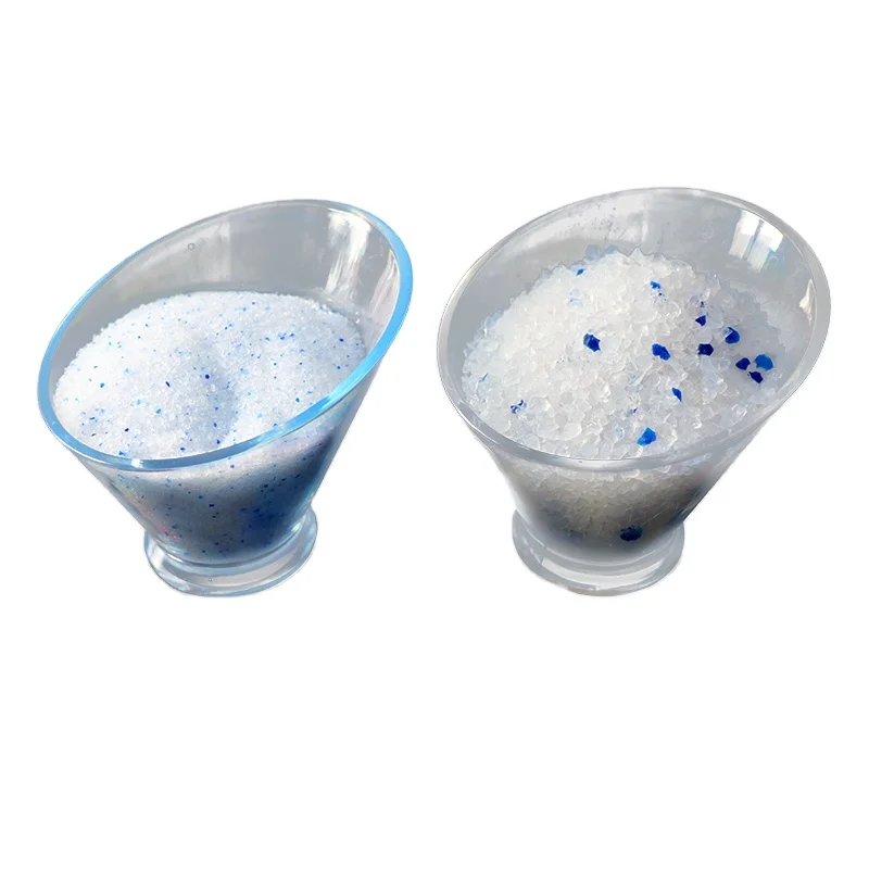 Non Clumping Silica Gel Sand Filler Clean Blue Crystal Cat Litter For Cat Toilet Cleaning