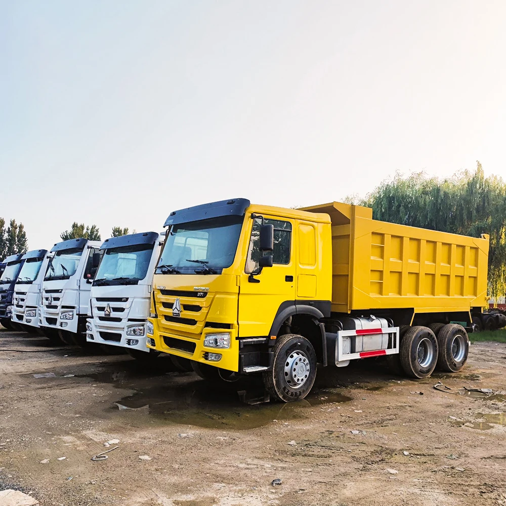 Sinotruk Ethiopia Sino 12 Wheeler Rhd 50 тонн б/у 6x4 самосвал