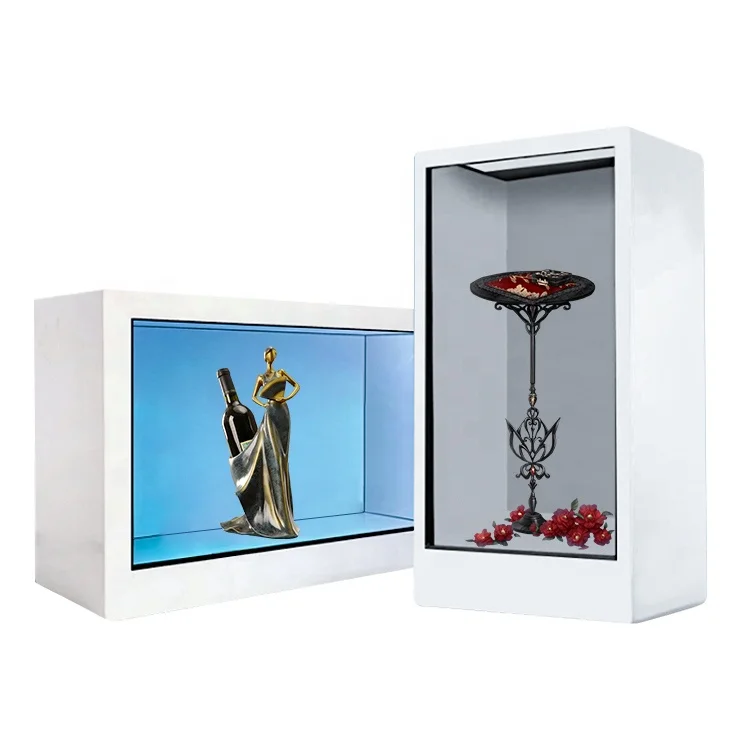 10.1inch  13.3inch 15.6inch18.5inch 21.5 Inch  Transparent LCD advertising player 3D hologram display show box