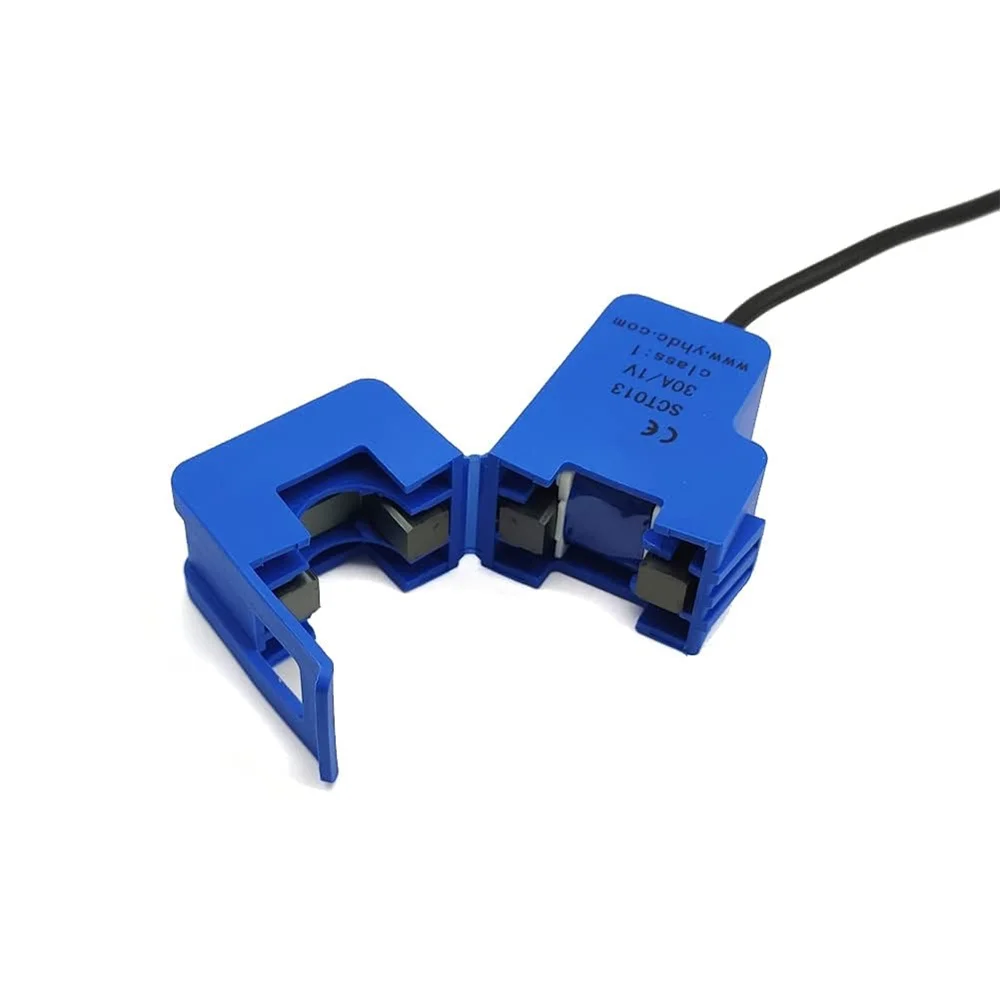Retractable Current Transformer SCT013000 Split Core Current Transformer Clamp 30A/50A/100A (30A)
