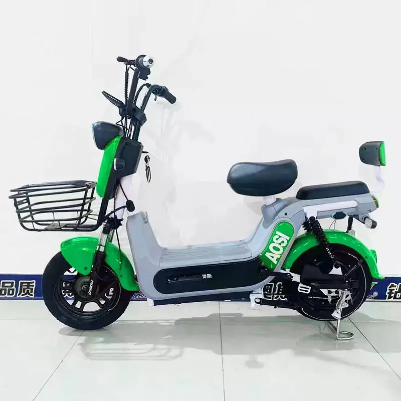 Reliable supplier recommend black recreational electric scooter 48V 350W city electric bike with cheap price