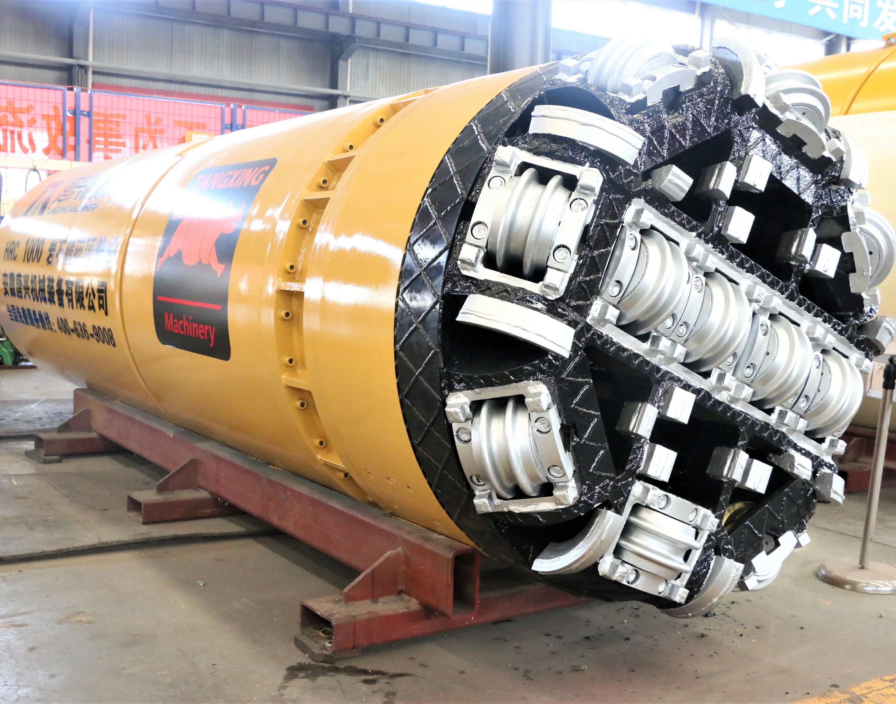 1200mm rock pipe jack tunnel boring machine tunnelier tbm