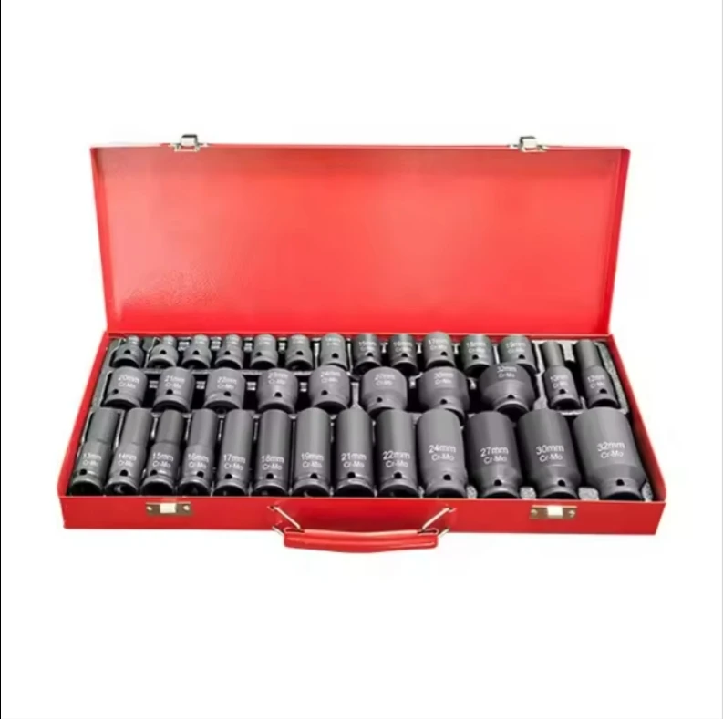 Customizable DIY Grade Metric Deep Impact Drive Ratchet Hex Bit Socket Set for Repair Use OEM Supported