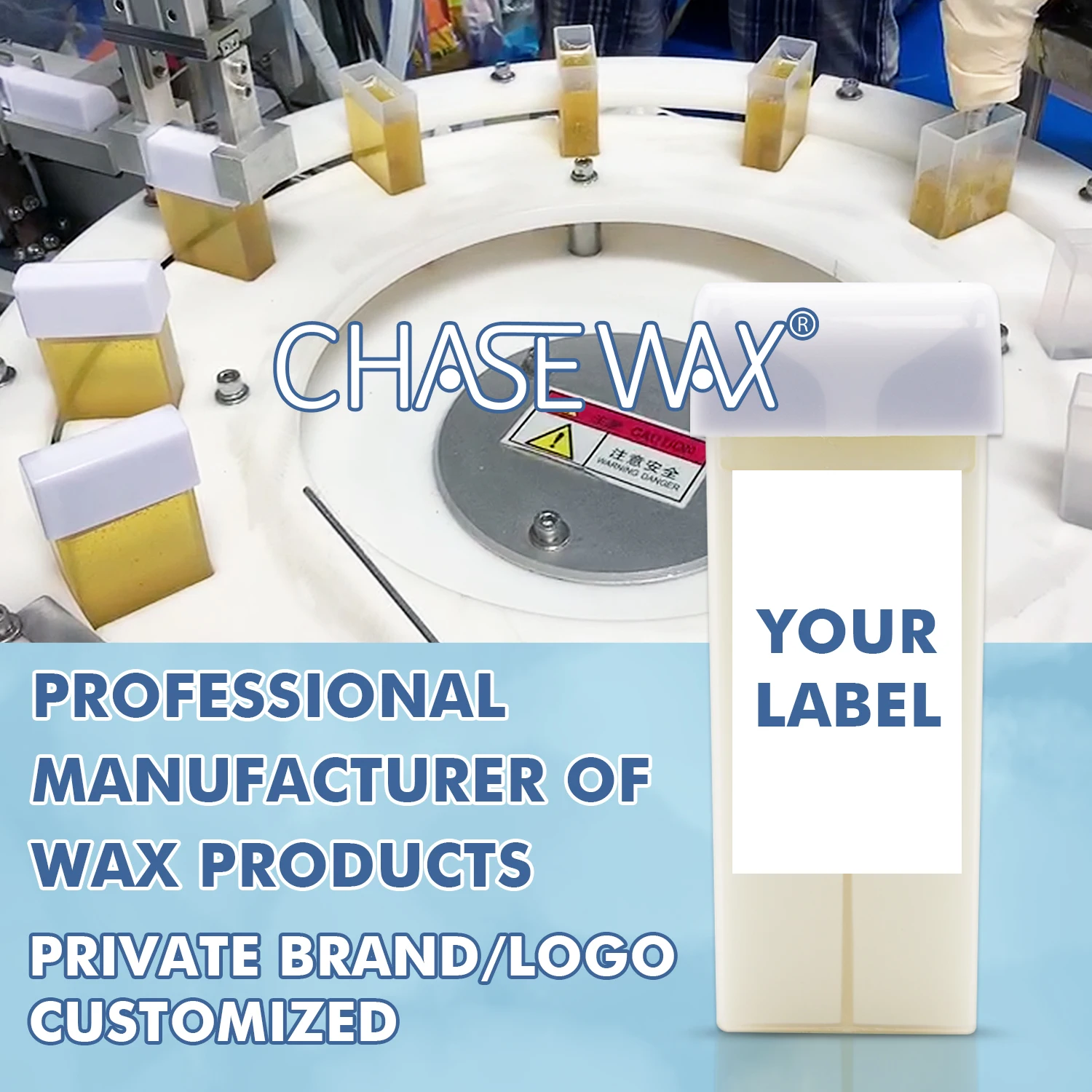 Low Melting Point 100g Coconut Hair Removal Roll On  Depilatory Soft Wax Cartridge For All Skin Type