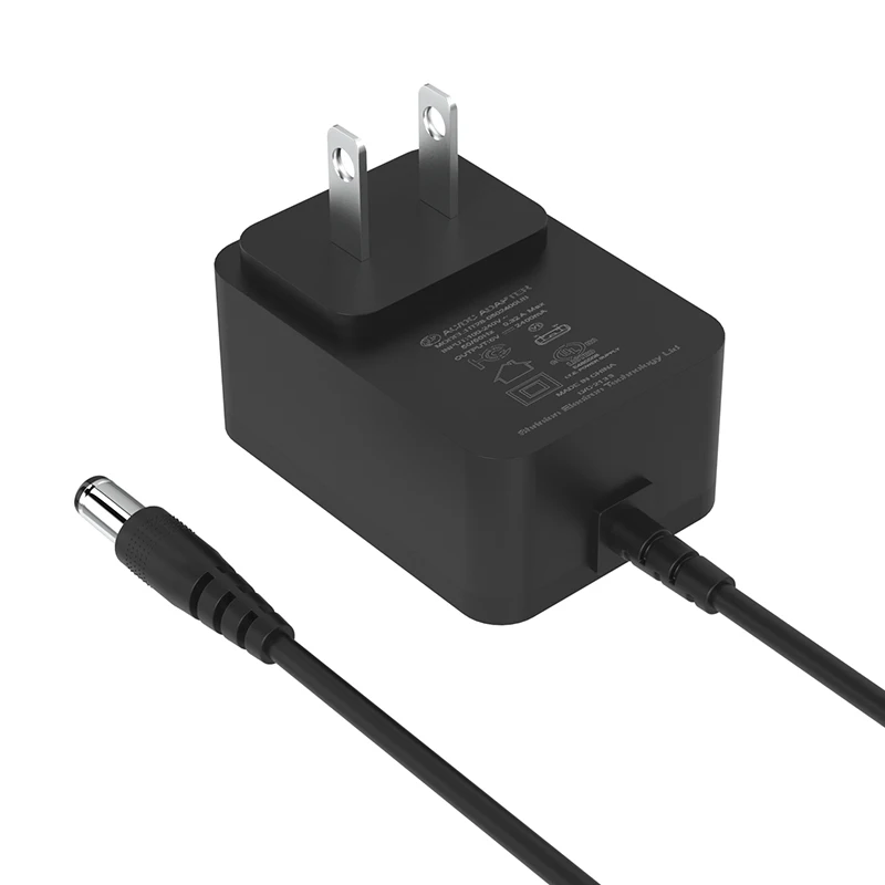 Shrinton 3 Pin Input Ac 110v 220v To Dc Us Plug 6v 200ma 300ma 500ma 1000ma Power Adapter Ce Gs Cb Bs Wall Mount Type