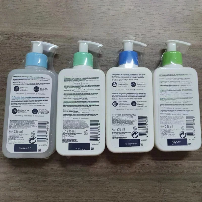 Ceraves Body Moisturizing Lotion Face Blemish Control limpiador exfoliant SA Smoothing Hydrating Foaming Facial Cleanser 236ml