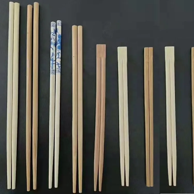 New Product OEM&ODM Quality Twin Disposable Bamboo Chopsticks Japanese hashi Tensoge custom print logo chopsticks