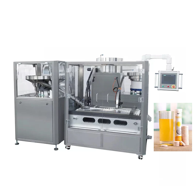 Automatic Tablet Tube Filling Machine Effervescent Tablet Wrapping effervescent tablet tube filling machine