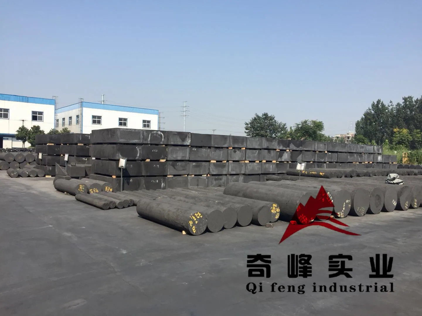 China Manufacturer High Carbon UHP/High Power/RP Graphite Electrode 100 200 300 400 500 600 700mm