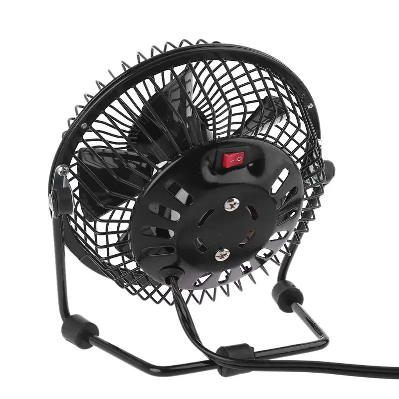 US EU UK Plug AC 110V 220V Electric Fans 5 inch Table Metal Small Desktop Fan for Home and Office Personal Fan