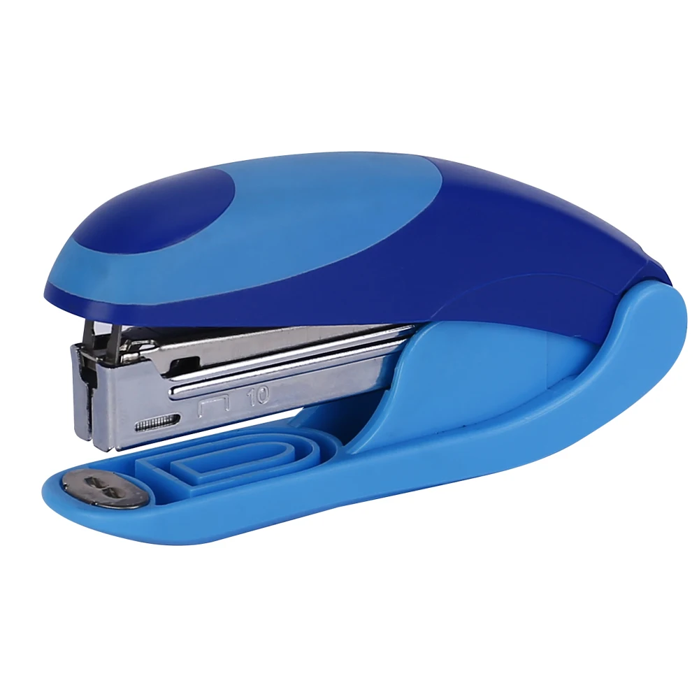 Eagle Hot Selling Fancy Plastic Staplers Stationery Mini 12 Sheets Staple Machine For Office Supplies
