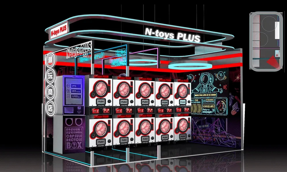 Custom Whole Design Claw Crane Machine Indoor Arcade Games Gaming Coin Operated Doll Vending Plush Toy Claw Crane Machine