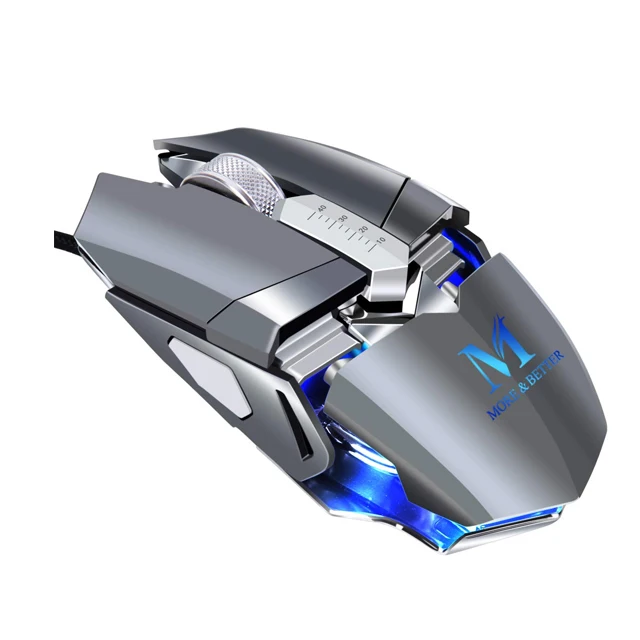 Custom Metal Mouse Keyboard Distinctive DIY Aluminum Steel Mechanical Keyboard And Mouse