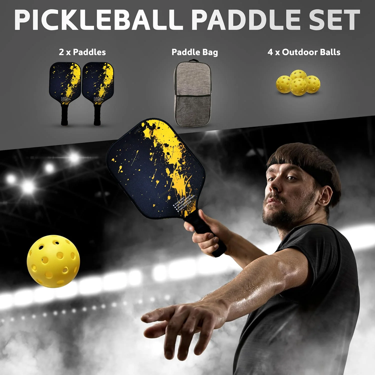 Pickleball весло из графита и углеродного волокна pickleball paddle 16 мм zl186 usapa одобренный