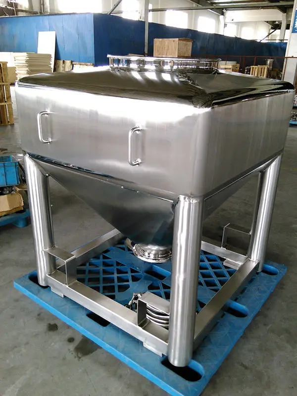 Stainless steel IBC container for package