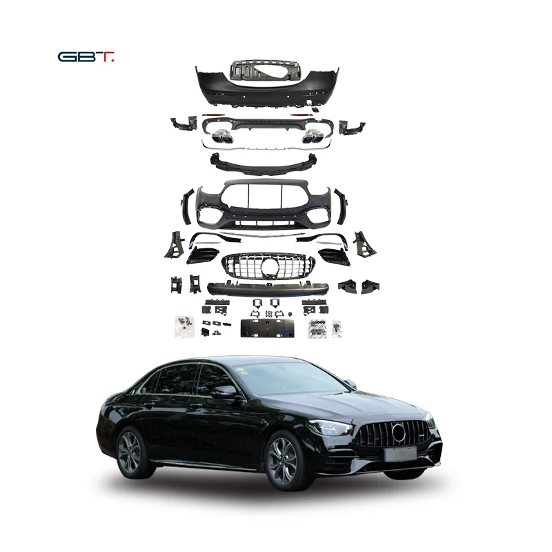 GBT - Fast Shipping car tuning parts mercedes w213 amg style facelift for mercedes e class w213 e63 body kits