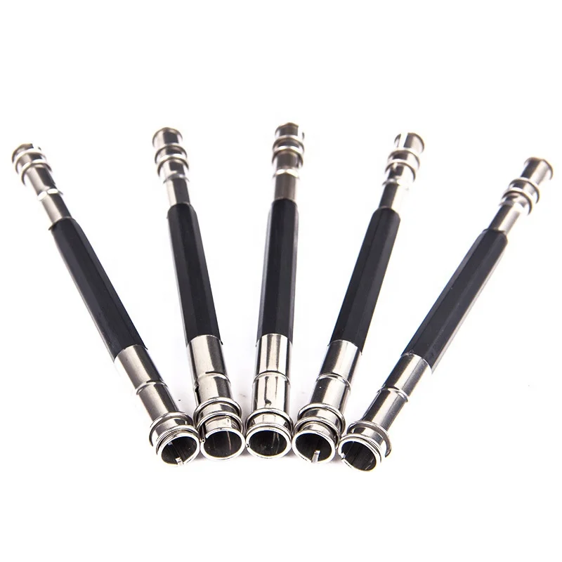 Adjustable Pencil Extender Lengthen Holder Double Head for Pencil Crayon Extension for School Office Write Tool
