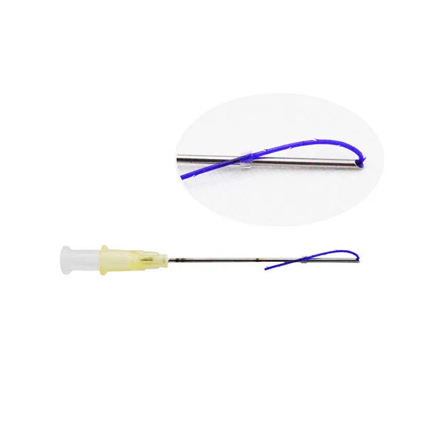 Рыбий костей для подъема резьбы/3D Cog PDO, двойная колючая проволока с иглой W для носа 21 г-60 мм