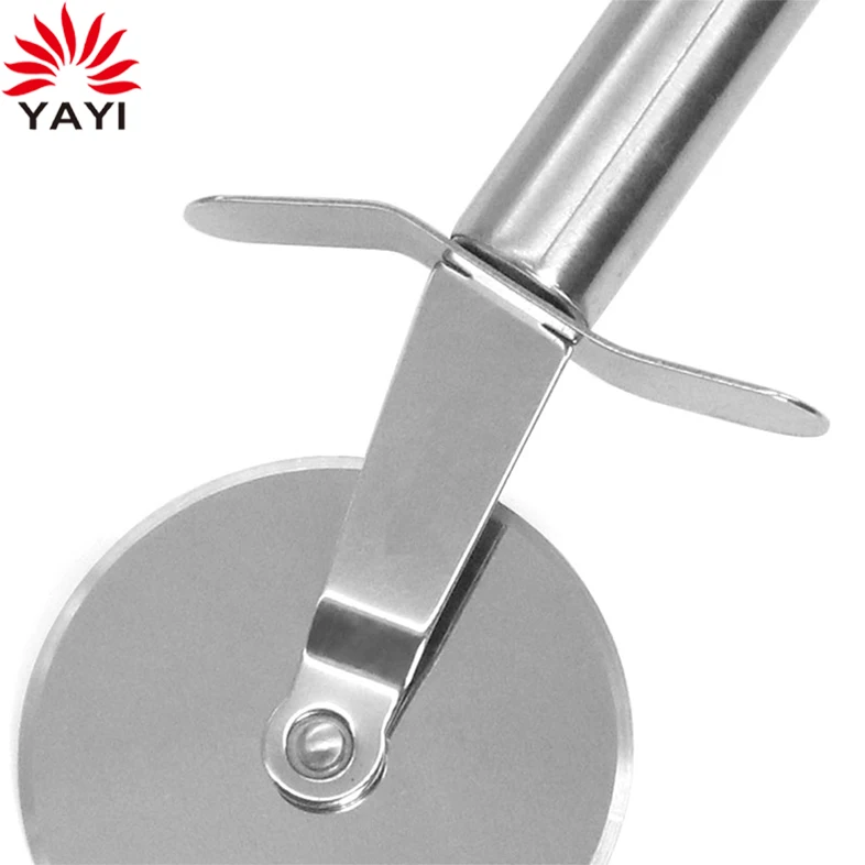 Easy to Use and Clean Super Sharp Pizza Slicer All stainless steel Pizza Cutter Wheel