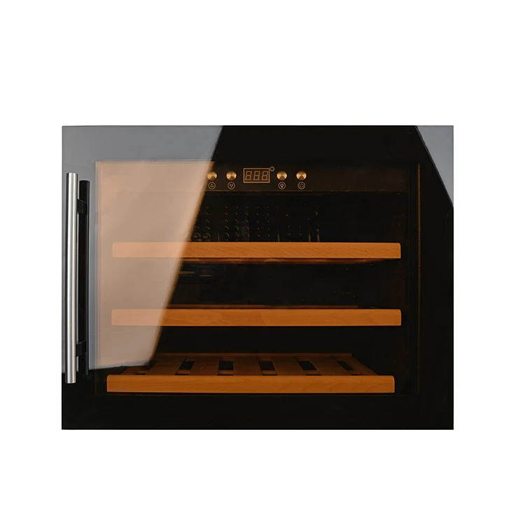 
Охладитель для вина, бесшумный двухъядерный охладитель из нержавеющей стали, 18 бутылок 