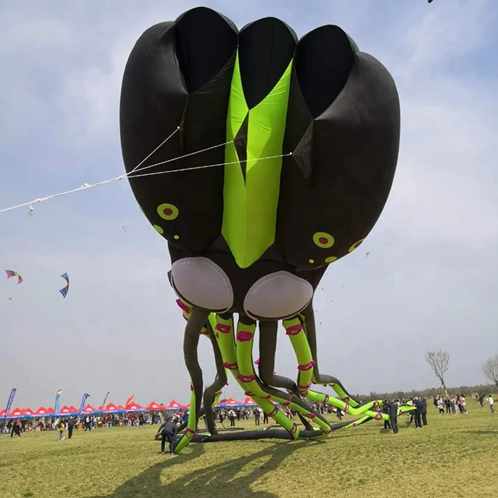 2019 New design 18m  inflatable octopus kite