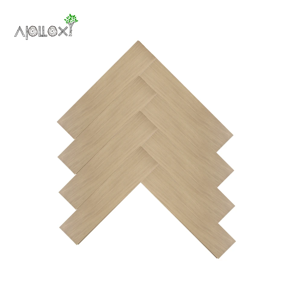Apolloxy Brand DIY 15mm Oak Herringbone Floor Herringbone Parquet Chevron Flooring