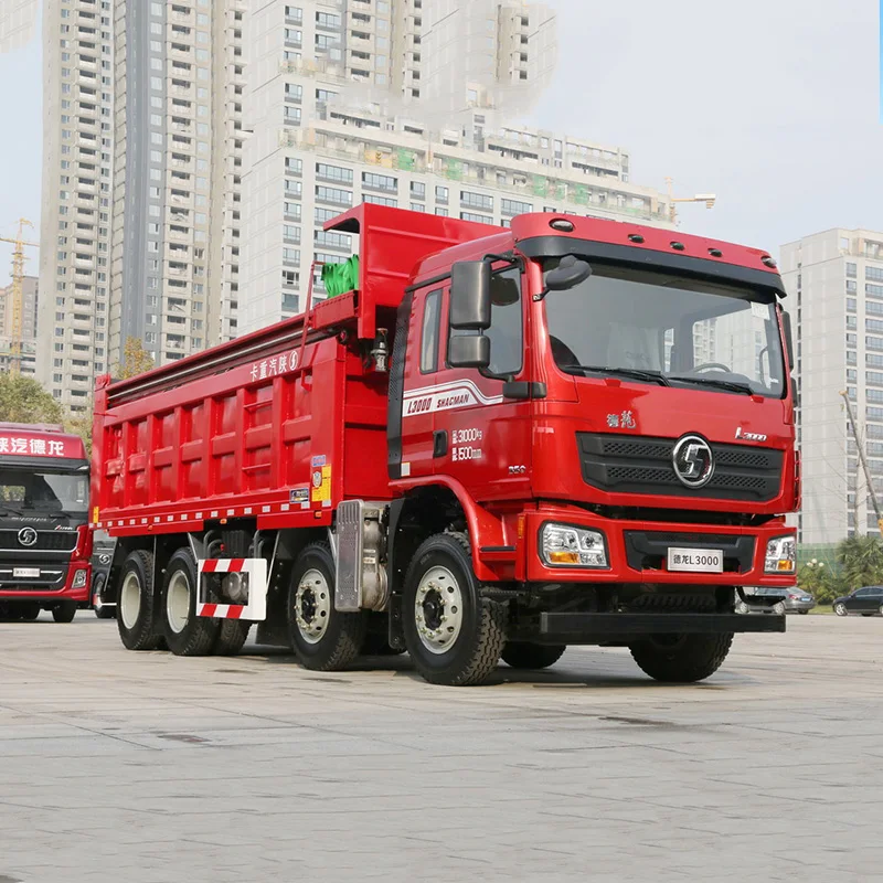 SHACMAN 12 Wheeler Heavy Duty Tipper Dump Trucks New 8*4 Model Available for Sale